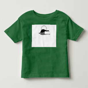 T-shirt Pour Les Tous Petits Dinosaure - brontosaure