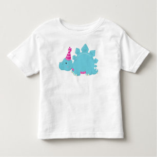 T-shirt Pour Les Tous Petits Dinosaure d'anniversaire, Dinosaure de fête, Dinos