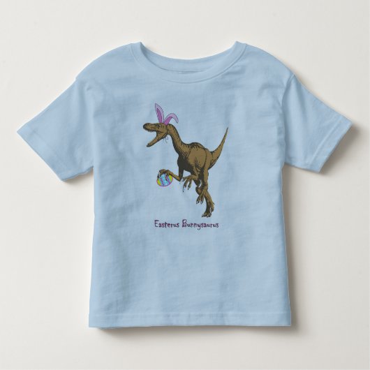 T-shirt Pour Les Tous Petits dinosaure de Pâques (Devant)