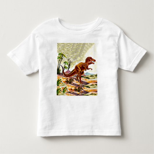 T-shirt Pour Les Tous Petits Dinosaure de Rex de Tyrannosaurus (Devant)