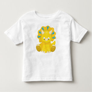 T-shirt Pour Les Tous Petits Dinosaure, Dinosaure Bébé, Dino, Tricératops