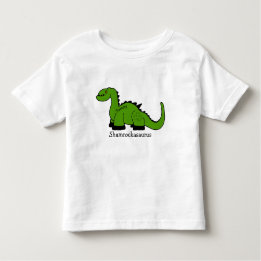 T-shirt Pour Les Tous Petits Dinosaure "Shamrockasaurus"