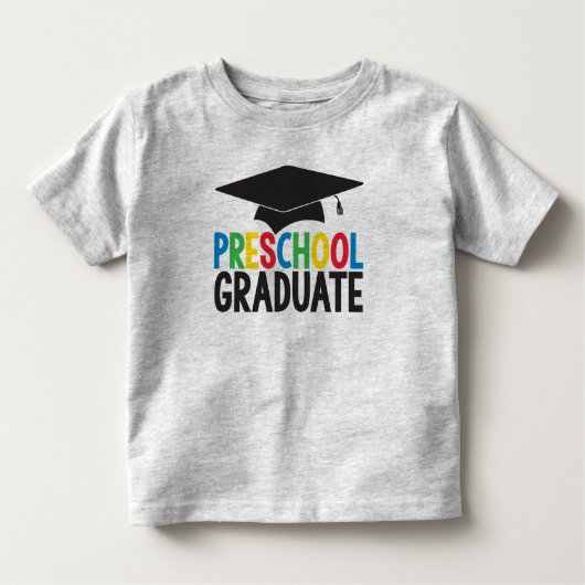 T-shirt Pour Les Tous Petits Diplômé d'école maternelle (Devant)