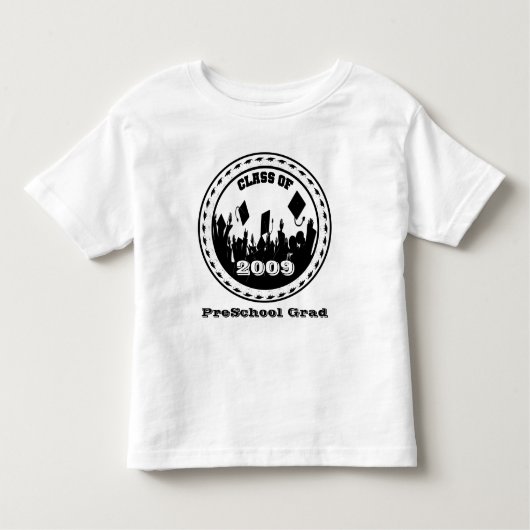 T-shirt Pour Les Tous Petits Diplômé pré-scolaire (Devant)