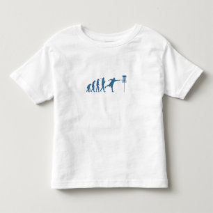 T-shirt Pour Les Tous Petits Disk Golf Evolution - Un cadeau amusant pour Disk