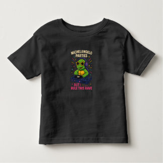T-shirt Pour Les Tous Petits DJ Turtle