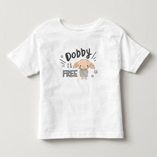 T-shirt Pour Les Tous Petits Dobby est libre (Devant)