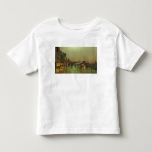 T-shirt Pour Les Tous Petits Docks de John Atkinson Grimshaw Liverpool