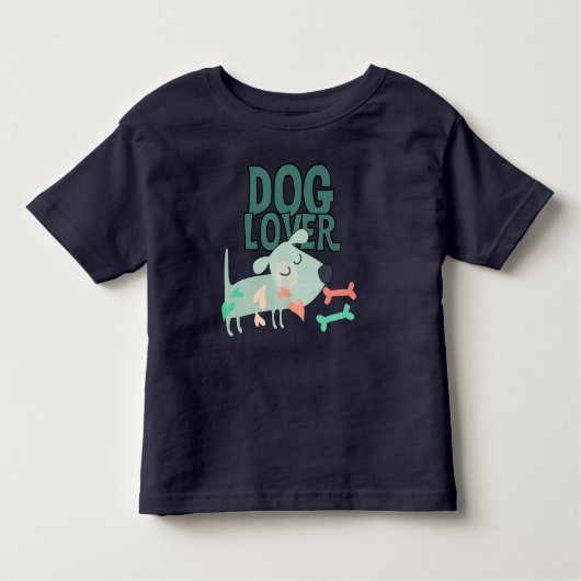 T-shirt Pour Les Tous Petits Dog (Devant)