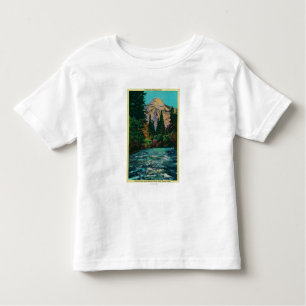 T-shirt Pour Les Tous Petits Dôme du nord et rivière de Merced des îles