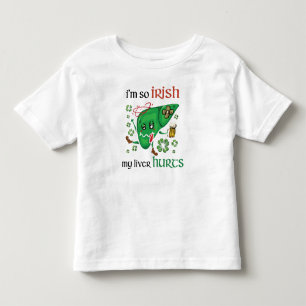 T-shirt Pour Les Tous Petits Donc, mon foie me fait mal en Irlande