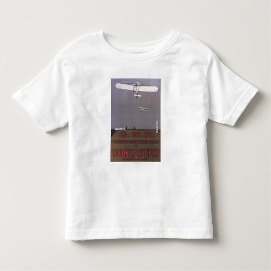 T-shirt Pour Les Tous Petits Doncaster, Angleterre - premières courses (Devant)