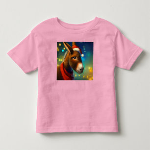 T-shirt Pour Les Tous Petits Donkey de Noël 3