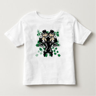 T-shirt Pour Les Tous Petits Double La Chance Leprechaun