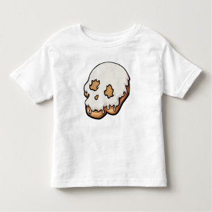 T-shirt Pour Les Tous Petits Doughnut de crâne doux et mortel