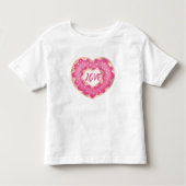 T-shirt Pour Les Tous Petits Doughnut rose (Devant)