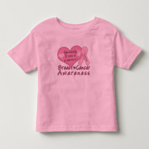T-shirt Pour Les Tous Petits Douille d'enfant en bas âge de survivant de cance