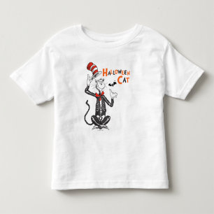T-shirt Pour Les Tous Petits Dr. Seuss Chat Chapeauté Halloween