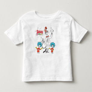 T-shirt Pour Les Tous Petits Dr Seuss   Chat dans la science de la sécurité Cas