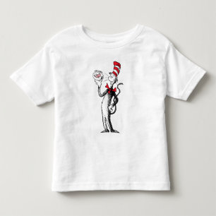 T-shirt Pour Les Tous Petits Dr Seuss Chat dans le Casquette & Krinklebine