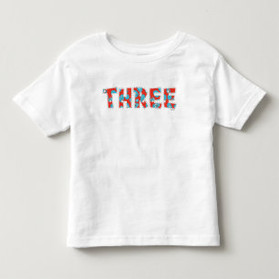 T-shirt Pour Les Tous Petits Dr. Seuss Chat dans le Chapeau Troisième Anniver