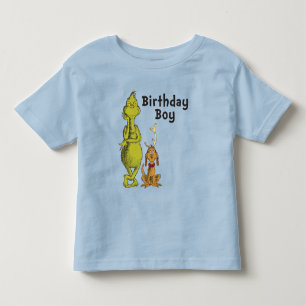 T-shirt Pour Les Tous Petits Dr. Seuss Grinch Anniversaire d'hiver