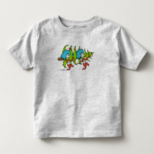 T-shirt Pour Les Tous Petits Dr. Seuss Grinch Thing One et Thing Two Noël