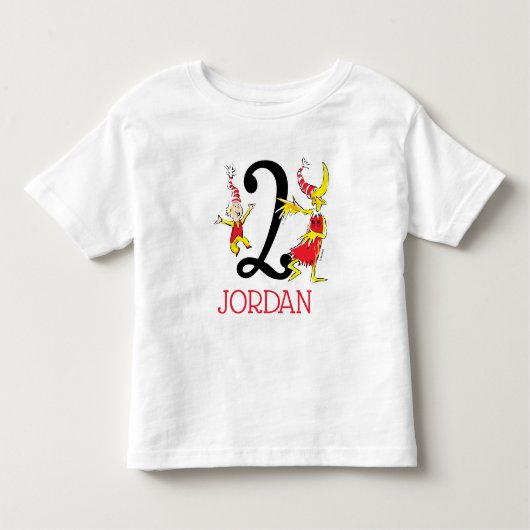 T-shirt Pour Les Tous Petits Dr Seuss | Joyeux anniversaire pour vous (Devant)