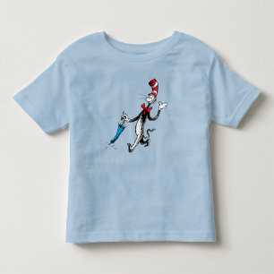 T-shirt Pour Les Tous Petits Dr. Seuss Le Chat Chapeauté Marche au Parapluie