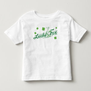 T-shirt Pour Les Tous Petits Dr. Seuss Renard Chanceux Dans Ses Chaussettes I