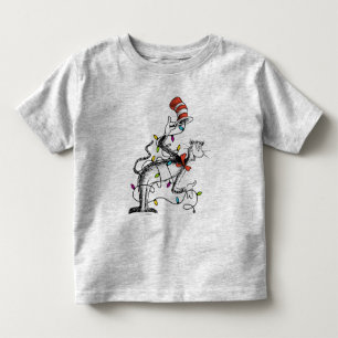 T-shirt Pour Les Tous Petits Dr Seuss The Grinch Chat malicieux dans la Ha
