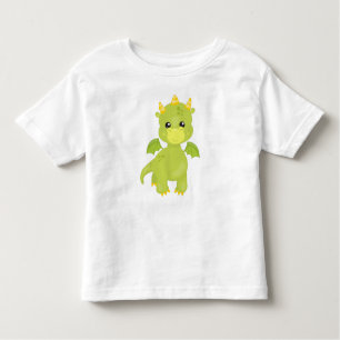 T-shirt Pour Les Tous Petits Dragon mignon, Petit Dragon, Dragon Vert, Magie