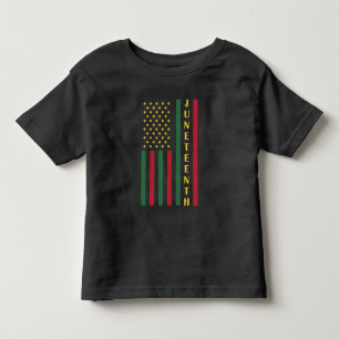 T-shirt Pour Les Tous Petits Drapeau américain de la 10ème Fête de la Liberté