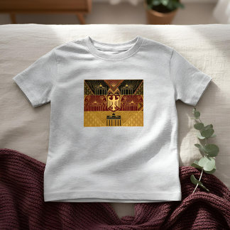 T-shirt Pour Les Tous Petits Drapeau Art Déco du patrimoine | Allemagne | Class