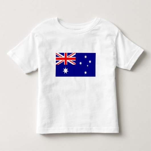 T-shirt Pour Les Tous Petits Drapeau australien patriotique (Devant)