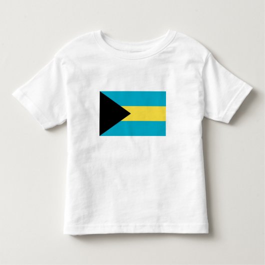 T-shirt Pour Les Tous Petits Drapeau bahaméen (Devant)