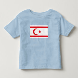 T-shirt Pour Les Tous Petits Drapeau de Chypre du Nord