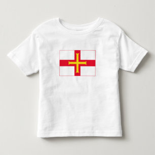 T-shirt Pour Les Tous Petits Drapeau de Guernesey
