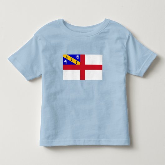 T-shirt Pour Les Tous Petits Drapeau de Herm (Devant)
