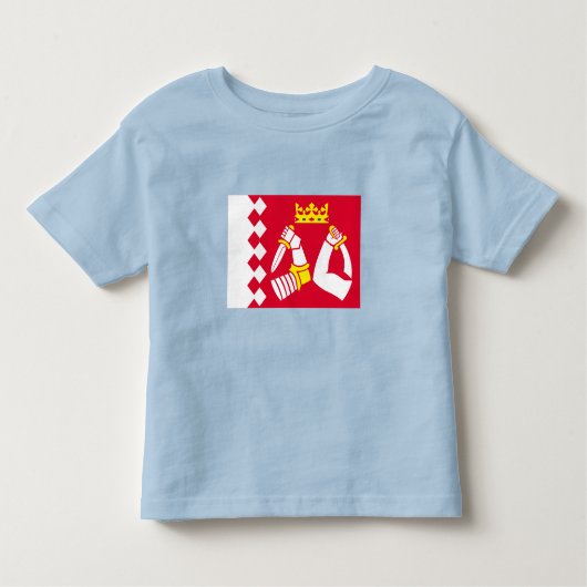 T-shirt Pour Les Tous Petits Drapeau de Karelia Nord (Devant)