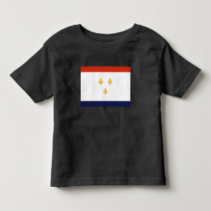 T-shirt Pour Les Tous Petits Drapeau de La Nouvelle-Orléans