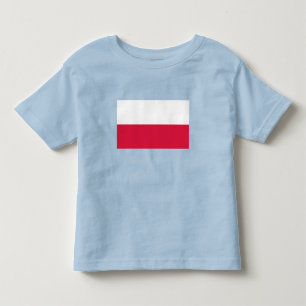T-shirt Pour Les Tous Petits Drapeau de la Pologne