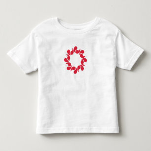 T-shirt Pour Les Tous Petits Drapeau de la préfecture de Saitama, Japon