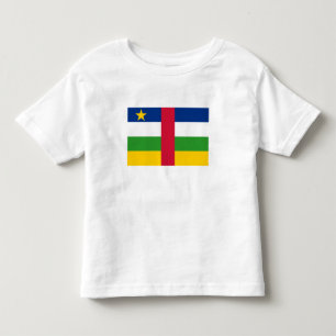 T-shirt Pour Les Tous Petits Drapeau de la République centrafricaine