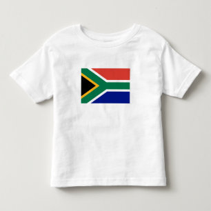 T-shirt Pour Les Tous Petits Drapeau de l'Afrique du Sud