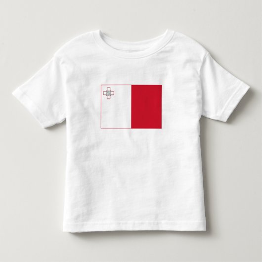 T-shirt Pour Les Tous Petits Drapeau de Malte (Devant)