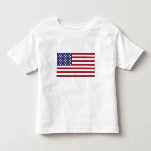 T-shirt Pour Les Tous Petits Drapeau des États-Unis (Devant)