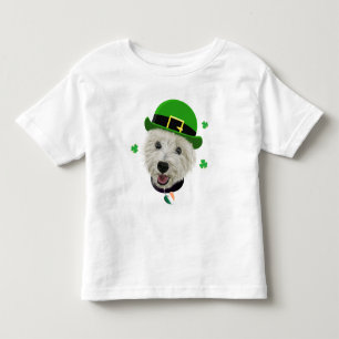 T-shirt Pour Les Tous Petits Drapeau d'Irlandais du jour de Patrick de saint de