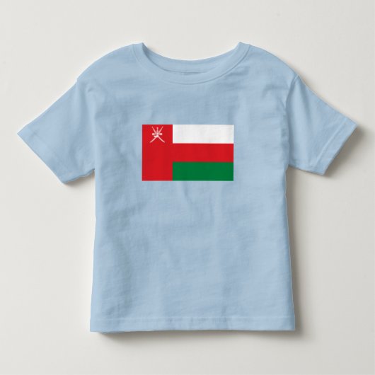 T-shirt Pour Les Tous Petits Drapeau d'Oman (Devant)
