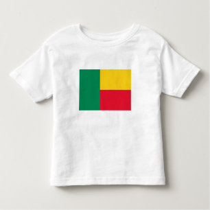T-shirt Pour Les Tous Petits Drapeau du Bénin patriotique